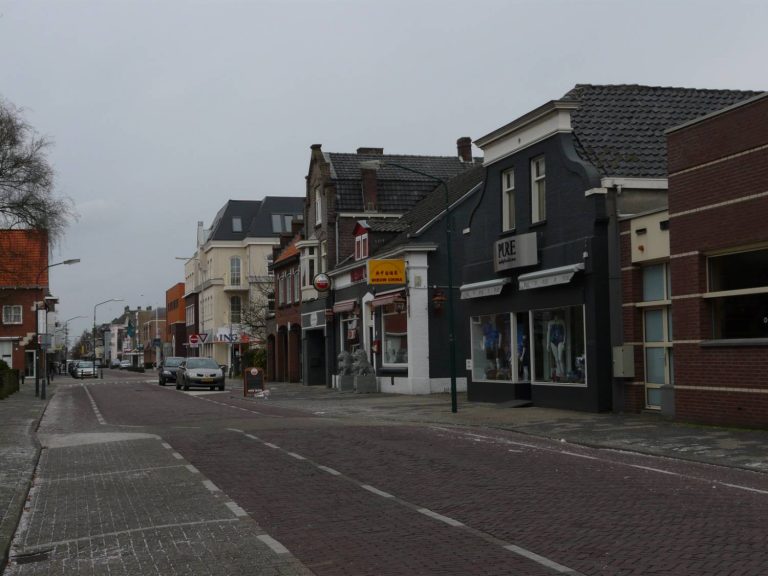 Winkelstraat in Dongen