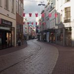 Winkelstraat in het centrum van Arnhem