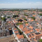 De binnenstad van Delft