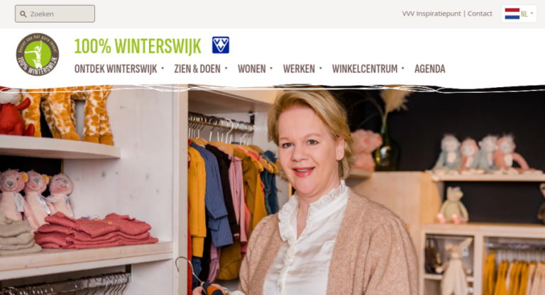 Websitevoorbeeld van Het Duifje