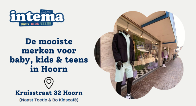 Websitevoorbeeld van Intema Jeugdmode