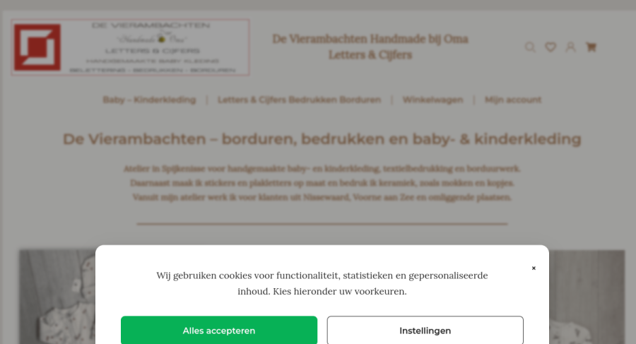 Websitevoorbeeld De Vierambachten Spijkenisse