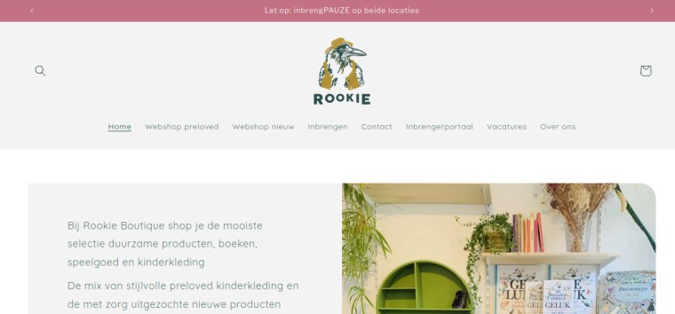 Websitevoorbeeld van Rookie de Recyclekid Purmerplein